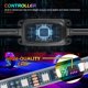 thumbnail image 2 of Luces LED de aro para llanta Nilight 44,5 cm RGB con app y control remoto, 2 of 9