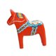 thumbnail image 2 of Escultura De Animal De Madera De Caballo Dala Sueco Para Estante, Chimenea, Decoración Del Hogar, Color Rojo, 2 of 5