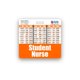 thumbnail image 2 of Badge Buddy Scrubs and Stuff LLC - Enfermera Estudiante Naranja, 2 of 4