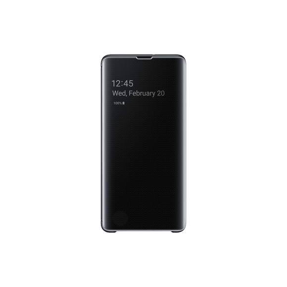 Funda Samsung Galaxy S10+ S-View Flip Negra