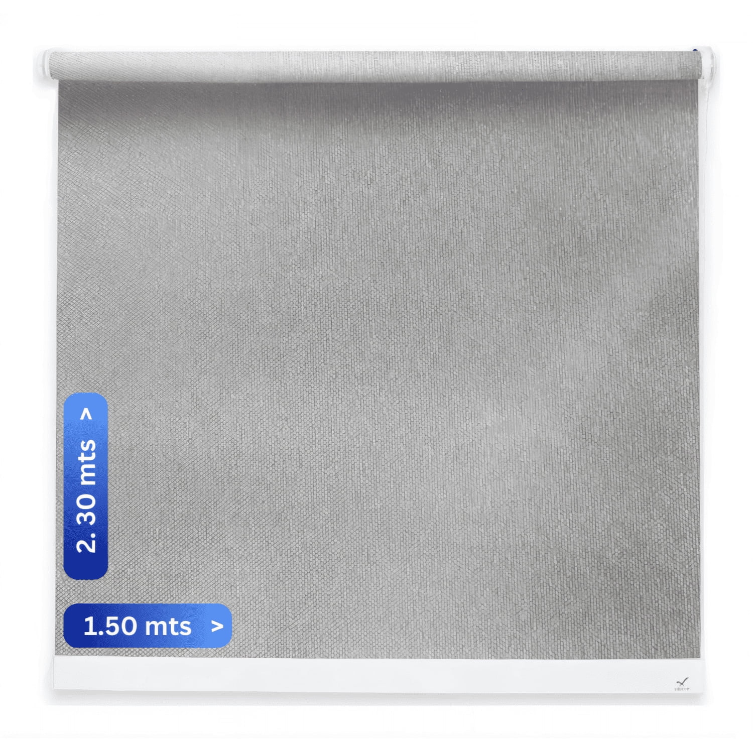 Vincenzi - Cortina Blackout Gris 150x230cm