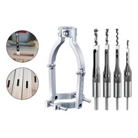 Genérica - Set De Brocas Para Agujeros Cuadrados + Adaptador De Taladro