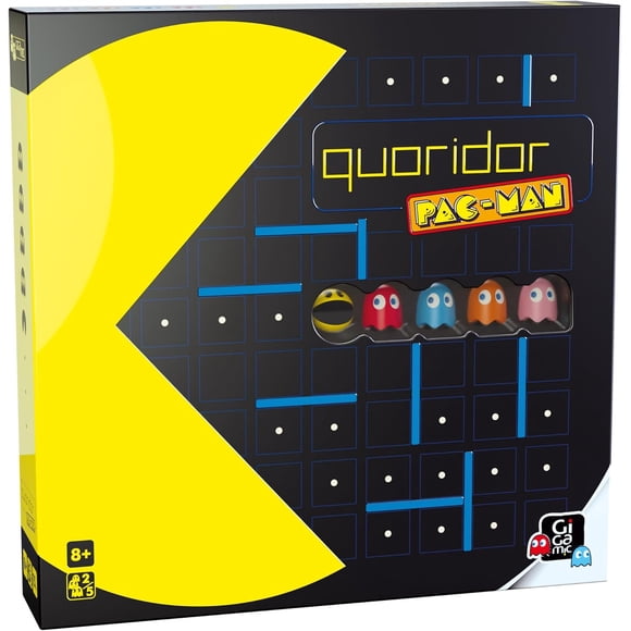Juego de Mesa Quoridor Pac-Man de Madera 28 cm Estrategia