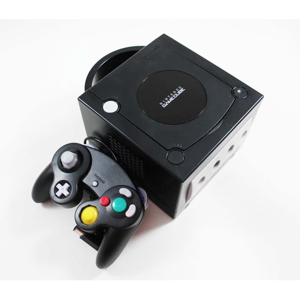 Nintendo Consola Gamecube Negra con Cables de Alimentación y AV
