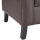 thumbnail image 5 of Sofa Lua 3c Pu 20 Chocolate, 5 of 5