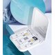thumbnail image 3 of Caja De Almacenamiento De Cable De Dato Multifunción Portáti Blanco, 3 of 8
