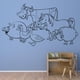 thumbnail image 2 of Decomural Farm Animals Pig Cow Horse WS-17976, 2 of 2