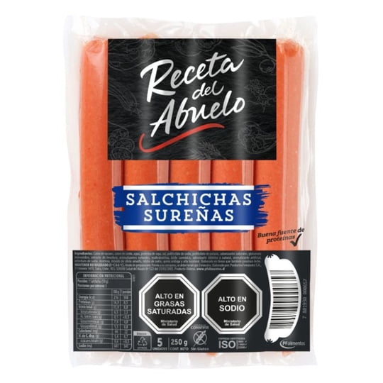 Salchicha Sureña 5 Un 250 g Receta del Abuelo