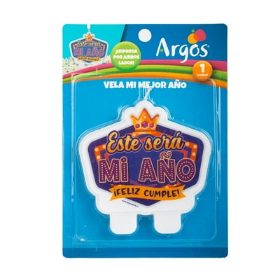 Vela Mi Mejor Año  Argos