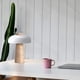 thumbnail image 4 of Lampara Led Blanco de Piedra Travertino, 4 of 8
