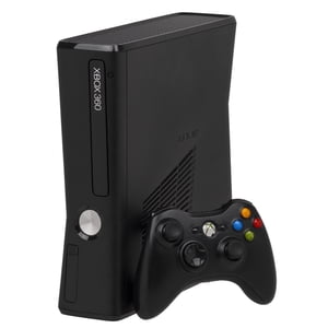 Consola Microsoft Xbox 360 + Memoria Flash 4 Gb Negro (Reacondicionada)