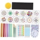 thumbnail image 4 of Mandala Rock Painting Kit Plantilla Mandala Arts Para Muebles De Vidrio Scrapbook, 4 of 5