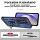 thumbnail image 4 of Estuche GANGXUN para Samsung Galaxy A55 5G, soporte giratorio 360°, estilo mecánico y magnético, 4 of 5