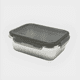 thumbnail image 1 of Envase hermético contenedor 1300 ml apto horno, plateado, 1 of 3