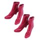 thumbnail image 1 of 2 Pares De Zapatos De Botines Para Mu?ecas Para Figuras De Mujer 1/12 Accs Rojo, 1 of 5
