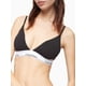 thumbnail image 3 of Bralette Calvin Klein moderno de algodón con forma triangular ligeramente forrada, 3 of 4