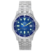 Reloj Ratio Freediver Reloj Profesional Para Hombre Con Esfera De Rayos De Sol Azul Zafiro Y Cuarzo Rtf007 200M