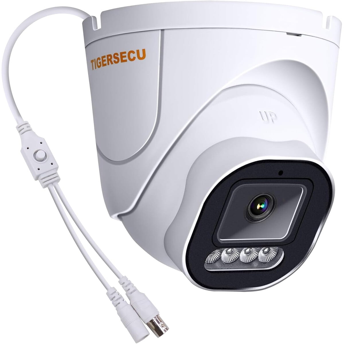 Cámara Domo Seguridad Tigersecu 5mp 2.8mm 4en1 Ip66 Nocturna
