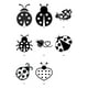 thumbnail image 1 of Sticker Mariquita Chinita Lady Bug Suerte Éxito Auto, 1 of 2