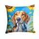 thumbnail image 1 of Cojín Sunflowers American Foxhound, 1 of 6