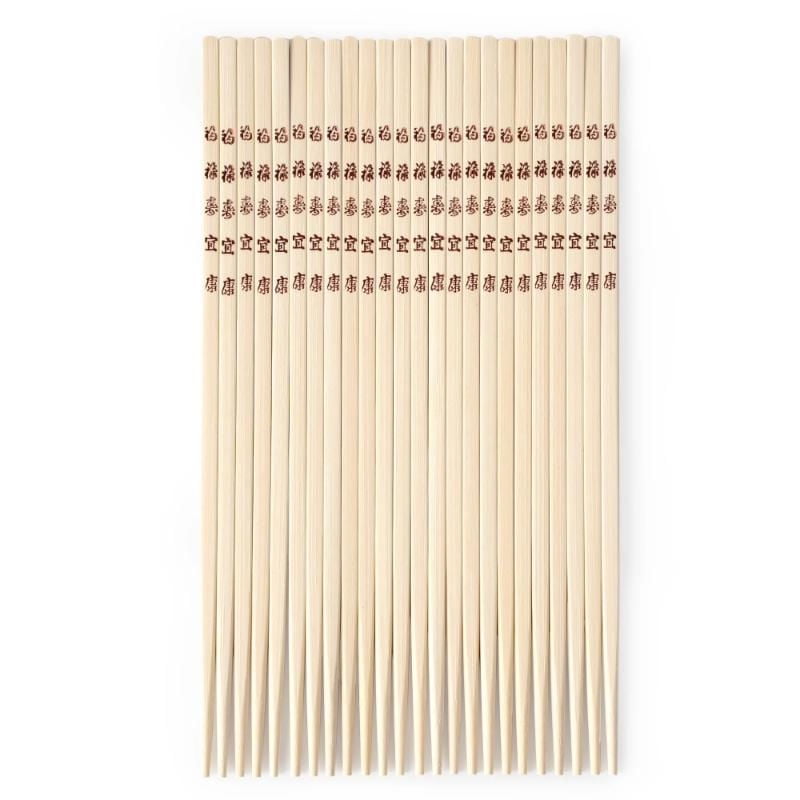 Haus - Set De Palillos Chinos Bambú Natural