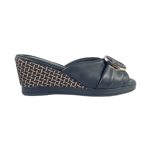 SANDALIAS PICCADILLY NEGRO CASUAL MUJER VU4699T - Talla 37
