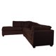 thumbnail image 3 of Sofá Seccional Padua Izq Tela Velvet Chocolate, 3 of 5