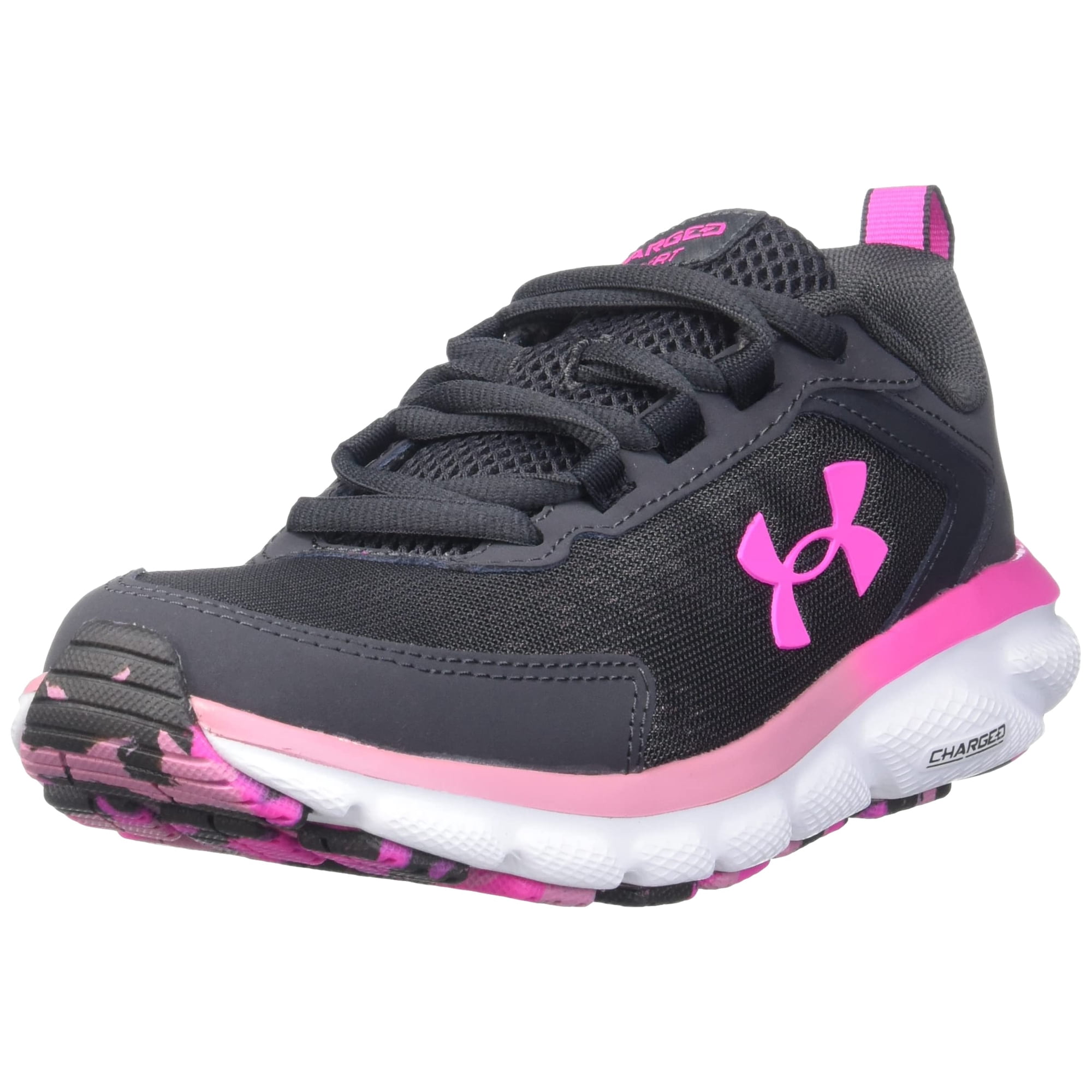 Zapatillas Para Correr Under Armour Charged Assert 9 Para Mujer Gris/rosa