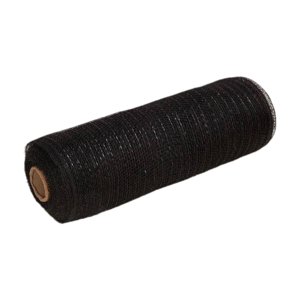 Bothyi - Cinta De Malla Para Decoración De Fiestas, Rollo De Malla Para Hacer Moños En Casa, Color Negro