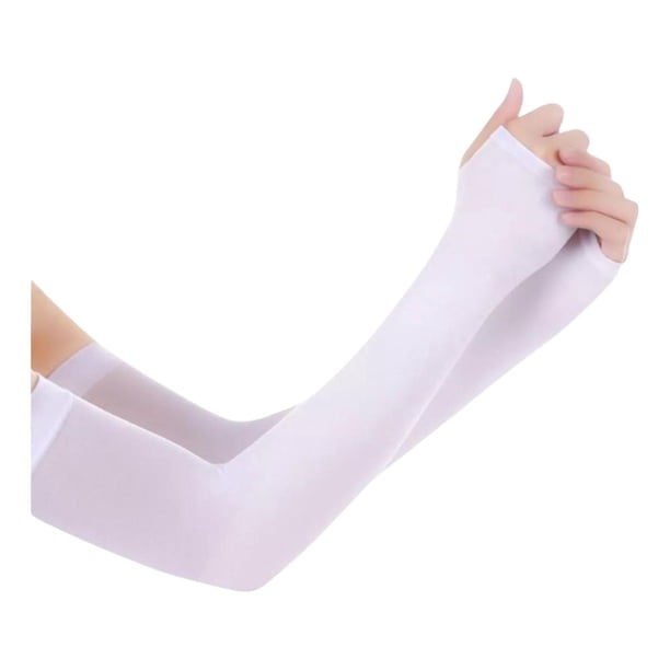 Pack 2 Pares Mangas Brazo Protección Solar, Con Orificio 024
