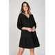 thumbnail image 1 of Vestido Mara Manga Globo Eclipse negro XL, 1 of 3