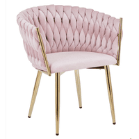 Habita2 Chile - Sitial Queen Terciopelo - Rosa