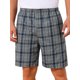 thumbnail image 1 of INSPIRE CHIC Pantalones Cortos de Pijama de Verano para Hombre con Cintura Elástica y Cuadros Casuales 32 Gris, 1 of 6