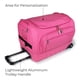 thumbnail image 4 of Bolsa de baile Mavii con perchero, 56 L, resistente al agua, color rosa intenso, 4 of 7