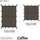 thumbnail image 2 of Lona de acampada, hamaca, impermeable, impermeable, 3 x 3 m, Kalinco, 2 of 8