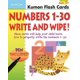 thumbnail image 1 of Kumon Números del 1 al 30 Escribe y Borra (Tarjetas Didácticas Kumon), 1 of 1