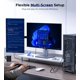 thumbnail image 3 of Adaptador DisplayPort a HDMI Warrky 4K 1080P @120Hz macho a hembra, 3 of 7