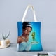 thumbnail image 2 of Tiana de La Princesa y el Sapo Bolso de tela con estampado de lienzo para mujer, bolsa de compras reutilizable y estética, con cremallera interior, regalo para mujer,38*45cm., 2 of 6