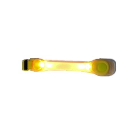 Brazalete Led De Silicona Bright Ideas Yellow