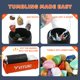 thumbnail image 5 of Rock Tumbler VIYUKI 2025 Professional de 2 x 3 kg con piedras preciosas en bruto, 5 of 8
