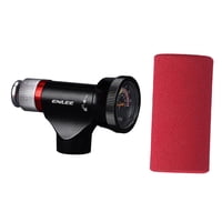 Magideal - Inflador De Neumáticos De Bicicleta De Co2 Con Funda Aislada De Aleación De Aluminio Para Bicicleta De Carretera Y De Montaña, Bomba De Neumáticos De