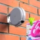 thumbnail image 2 of Tendedero Ropa 12 Metros Colgador Pared Extensible Retractil, 2 of 5