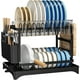 thumbnail image 1 of Escurridor De Loza Secaplatos 2 Niveles Negro, 1 of 7