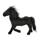 thumbnail image 1 of Animales De Peluche Caballo Peluche De Peluche Para La Decoración De La Sala De Estar Del Dormitorio Negro, 1 of 5