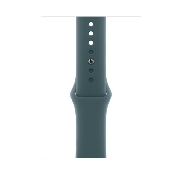 Correa deportiva para Apple Watch, 46 mm, verde lago, S/M