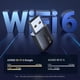 thumbnail image 2 of Adaptador WiFi UGREEN AX900 USB WiFi 6 para PC de escritorio, 2 of 7