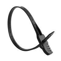 Ioensy - Candado Para Bicicleta, Resistente, Combinación De 3 Dígitos, Para Puerta, Equipaje De Moto