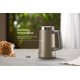 thumbnail image 5 of KooK Beer Stein, taza de café de acero inoxidable, vaso con aislamiento al vacío, taza de doble pared, asa grande, irrompible, color topo, 23,7 oz, 5 of 8