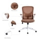 thumbnail image 5 of Silla De Oficina Con Reposa Brazos Café, 5 of 6