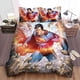 thumbnail image 1 of Superman Dc Comics Character The Power Of The Reporter Quilt Duvet Cover Set3-Piece Bedding Set, 1 of 5